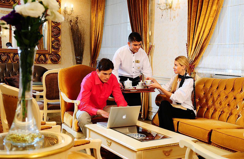 Hotel Ipek Palas Istanboel Interieur foto